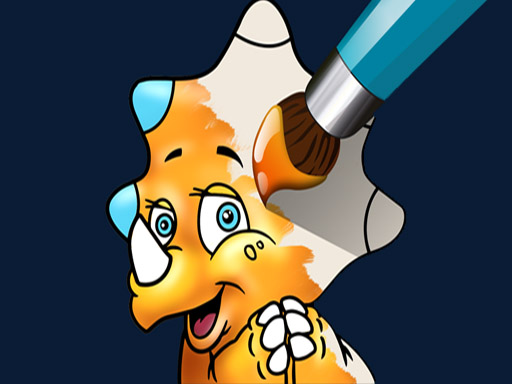 صورة: دليل تلوين الديناصورات.